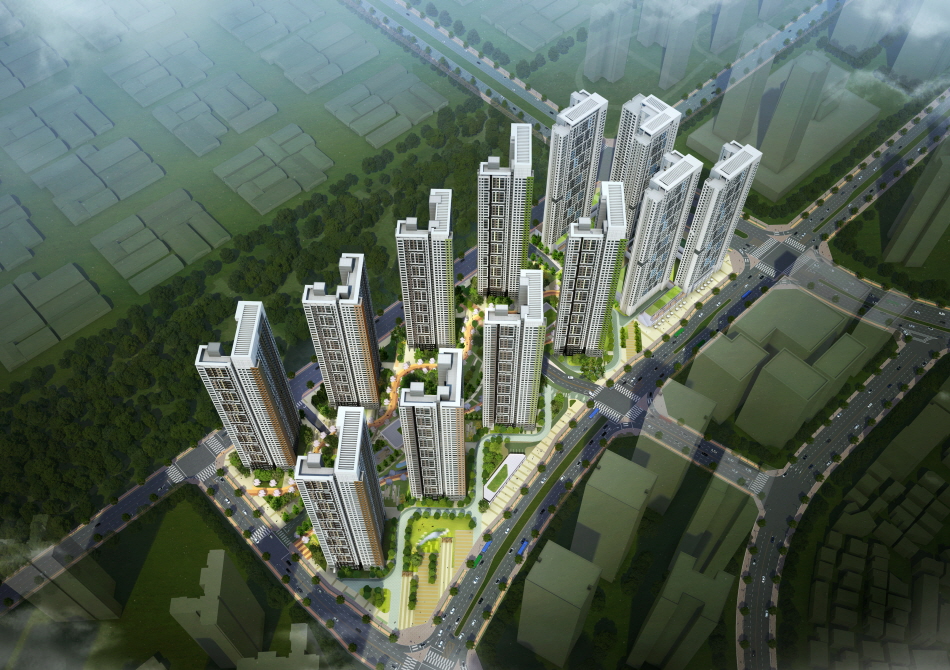 Songdo No.8 M1-1,2BL residential-commercial complex new construction project image