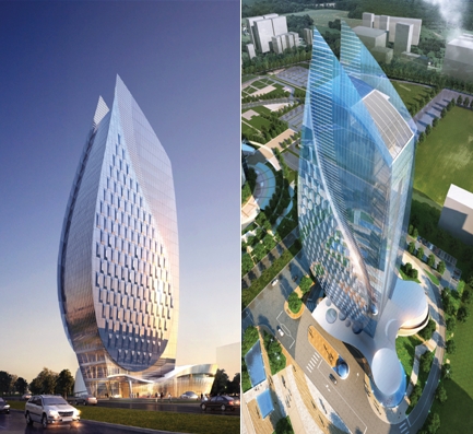 Azersu new office tower image